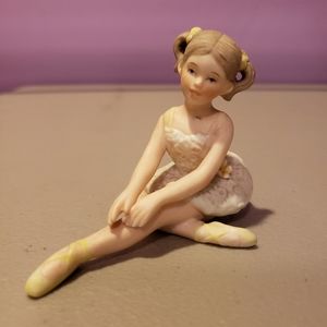 Porcelain Ballerina Figurine